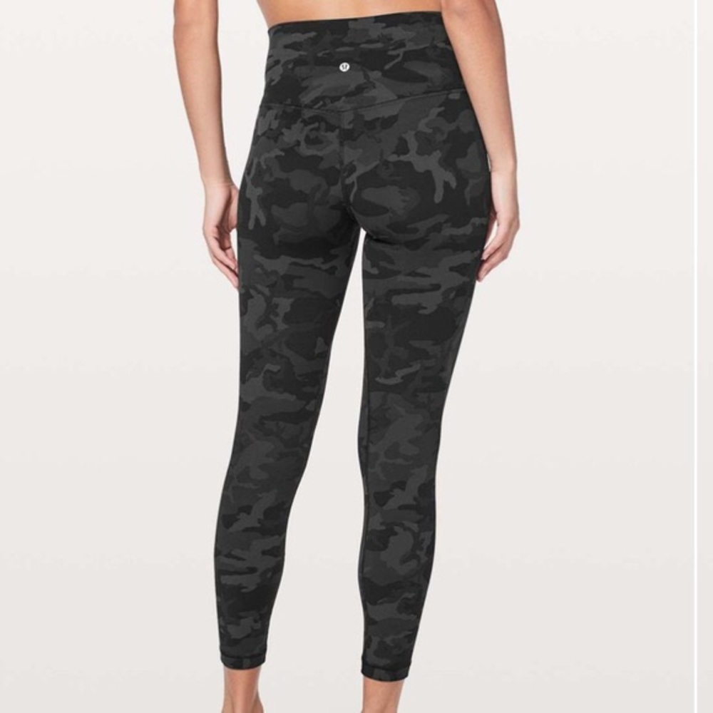 Lululemon align black camo 25” pant